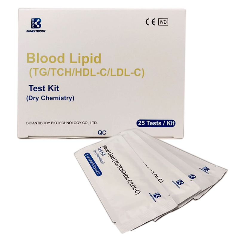 Набір для визначення ліпідів крові (TG/TCH/HDL-C/LDL-C) (метод сухої хімії) №25